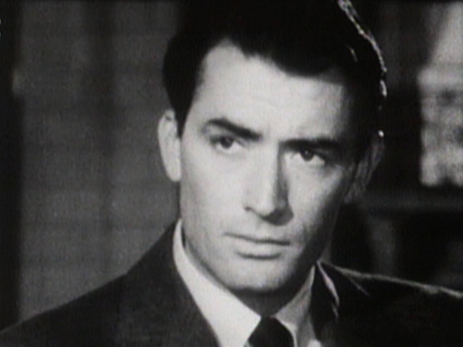 Close Up Shot Of Gregory Peck Wallpaper