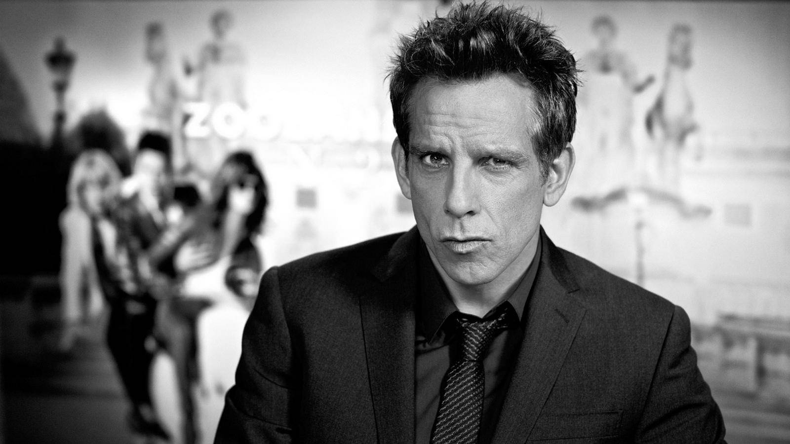 Close-up Shot Of Renowned Hollywood Actor, Ben Stiller Wallpaper