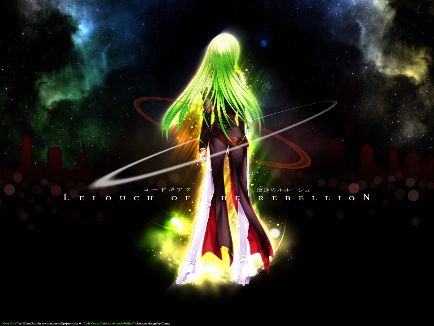 Code Geass Immortal Witch C.c. Wallpaper