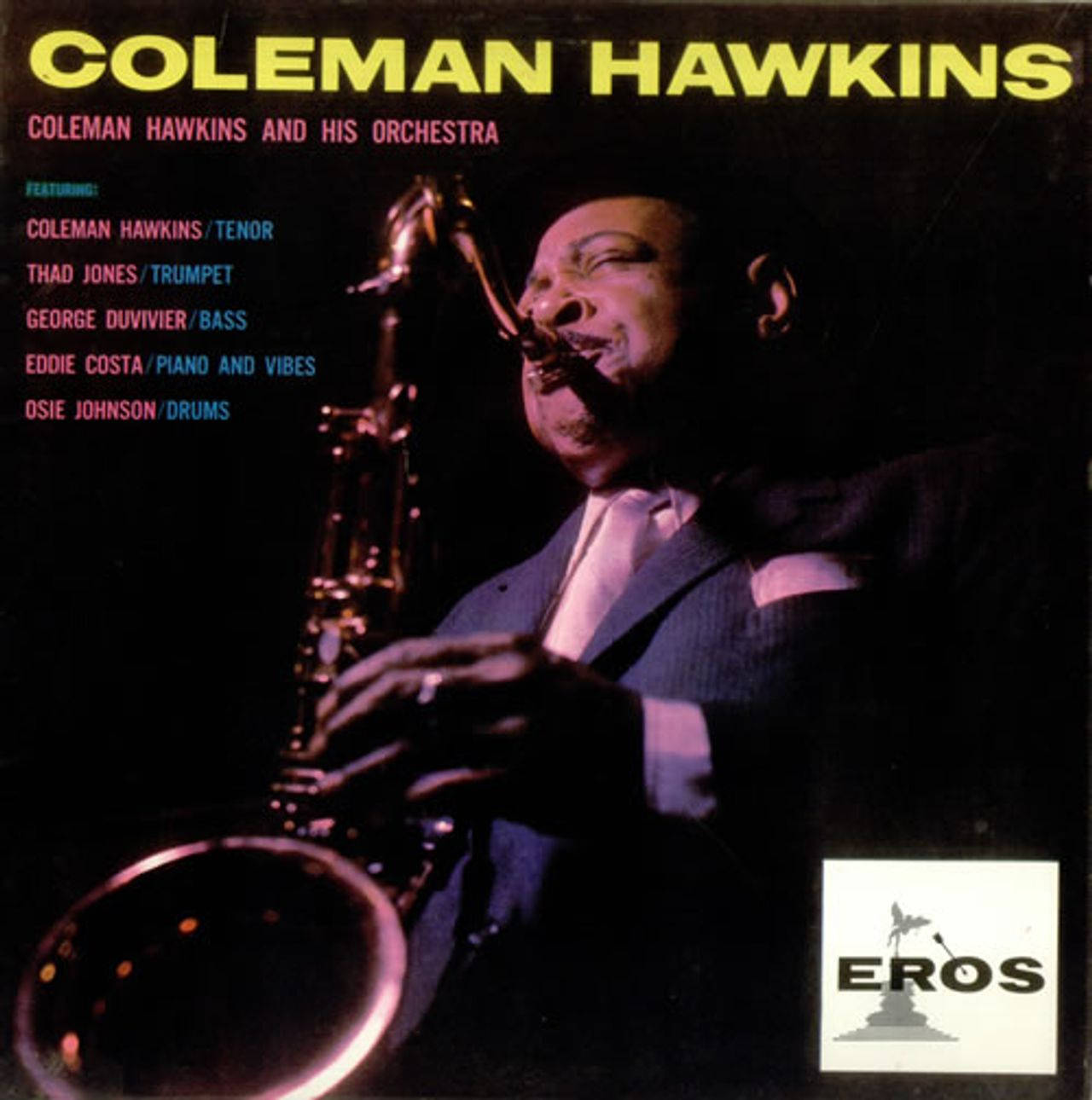 Coleman Hawkins & His Orchestra Album Cover Wallpaper