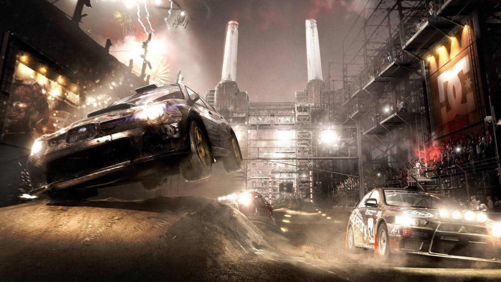 Colin Mcrae: Dirt 2 Live Gaming Wallpaper