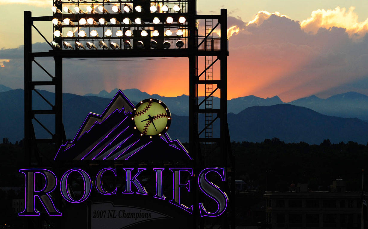 Colorado Rockies Blue Mountains Wallpaper