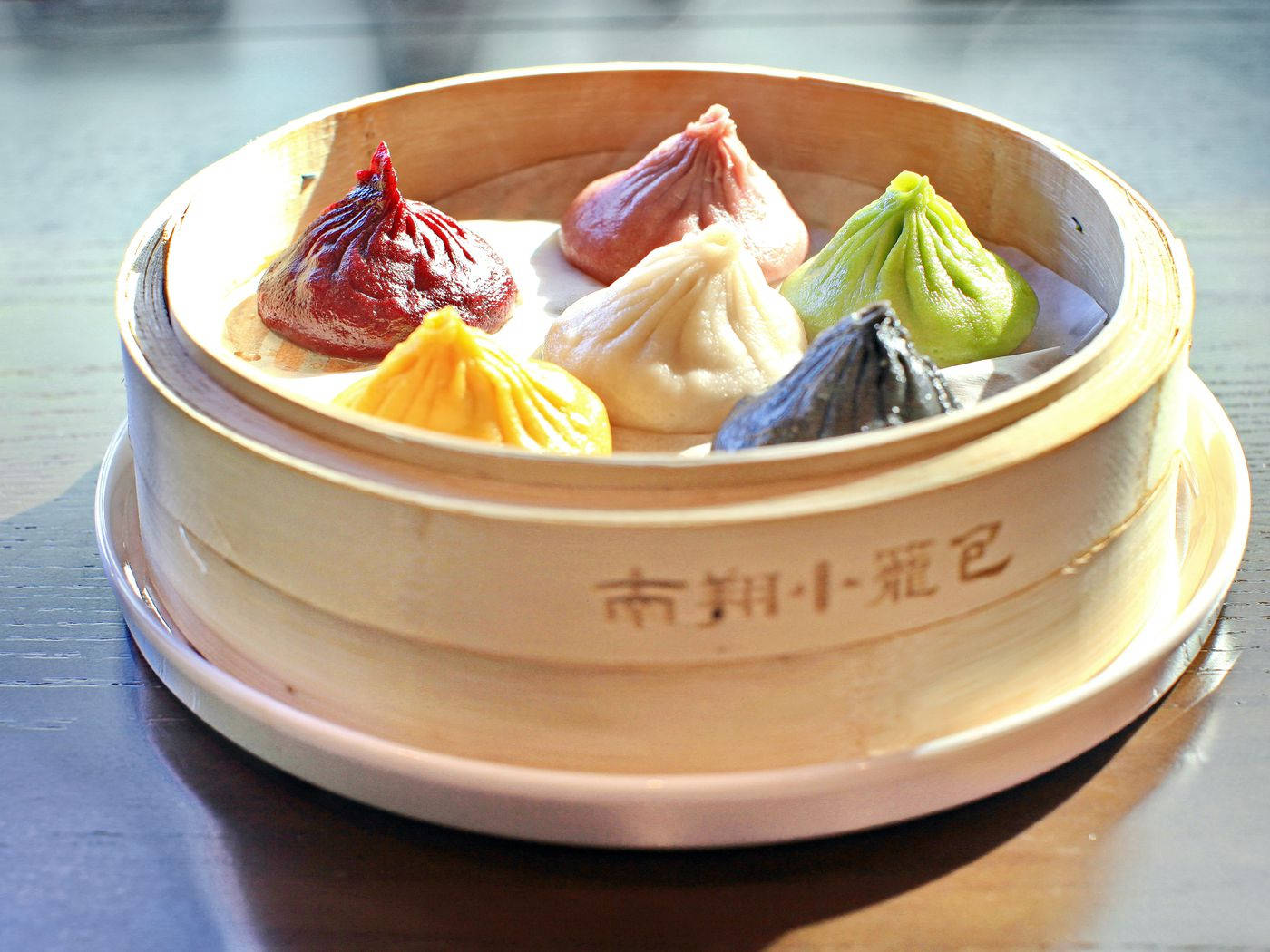 Colorful Chinese Xiaolongbao Steam Bun Wallpaper