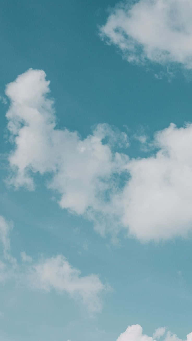 Colorful Clouds Aesthetic Wallpaper
