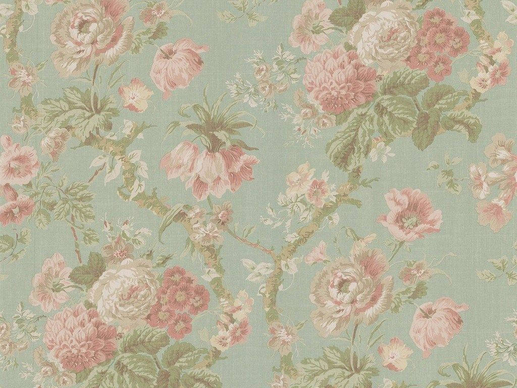 Colorful Vintage Pastel Inspired Design Wallpaper