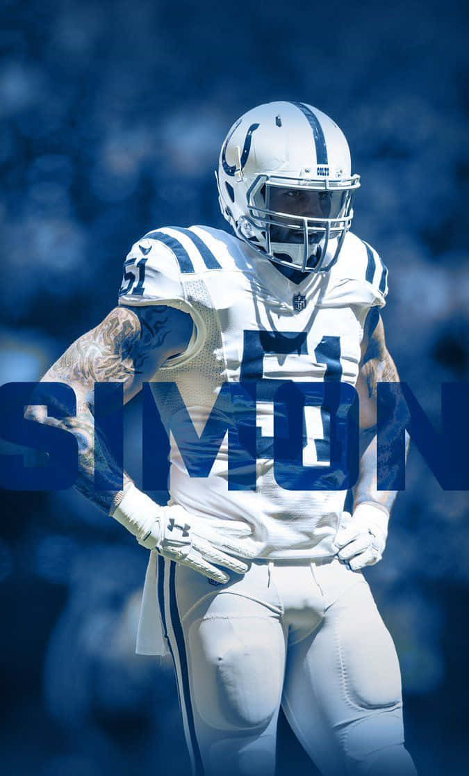 Colts Player Corey Simon Wallpaper