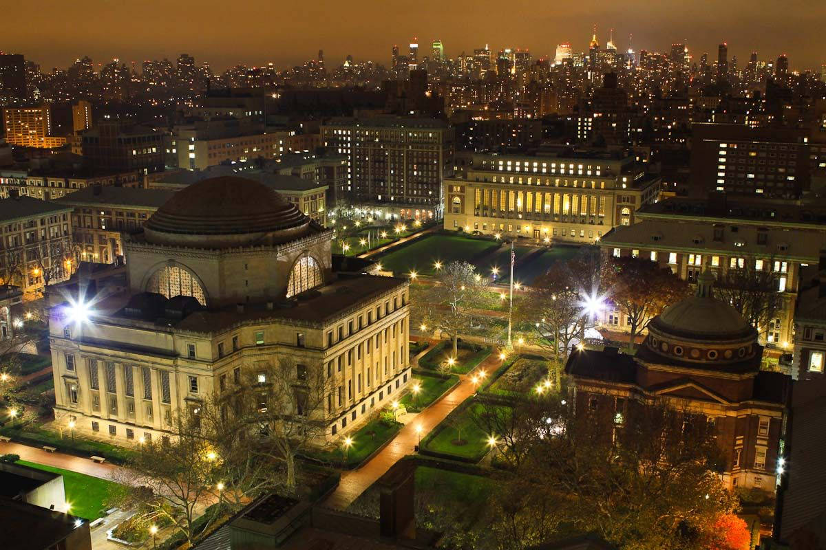 Columbia University Business School Aerial View Wallpaper