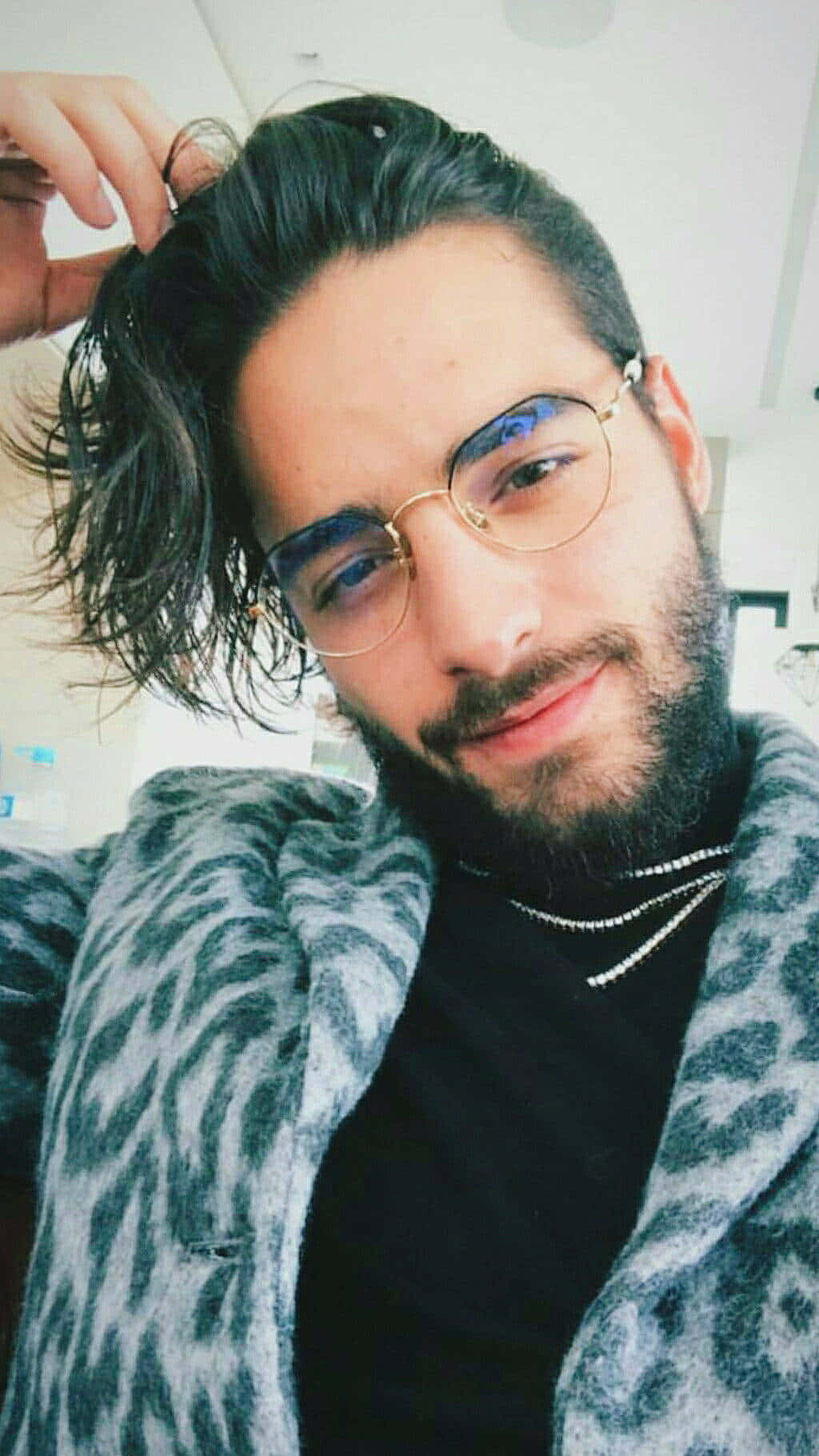 Columbian Singer Maluma Selfie Man Wallpaper