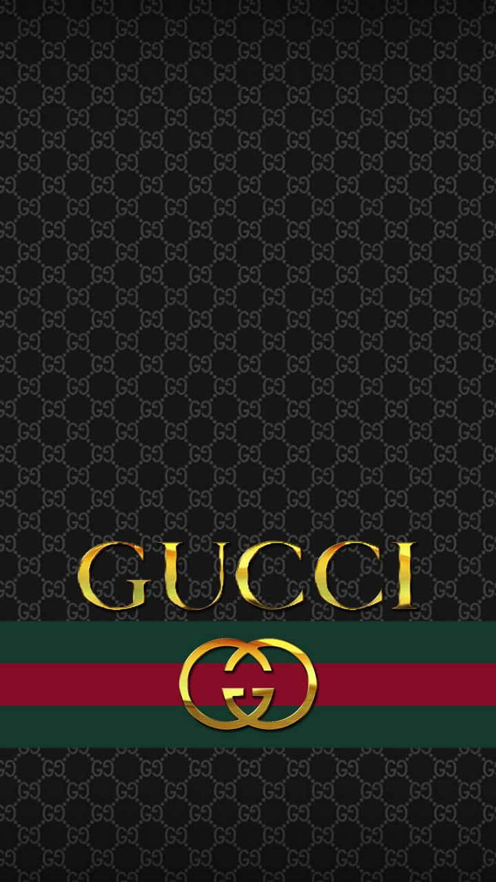 Combine Elegance And Comfort With The Extraordinary Gucci Green Line Wallpaper