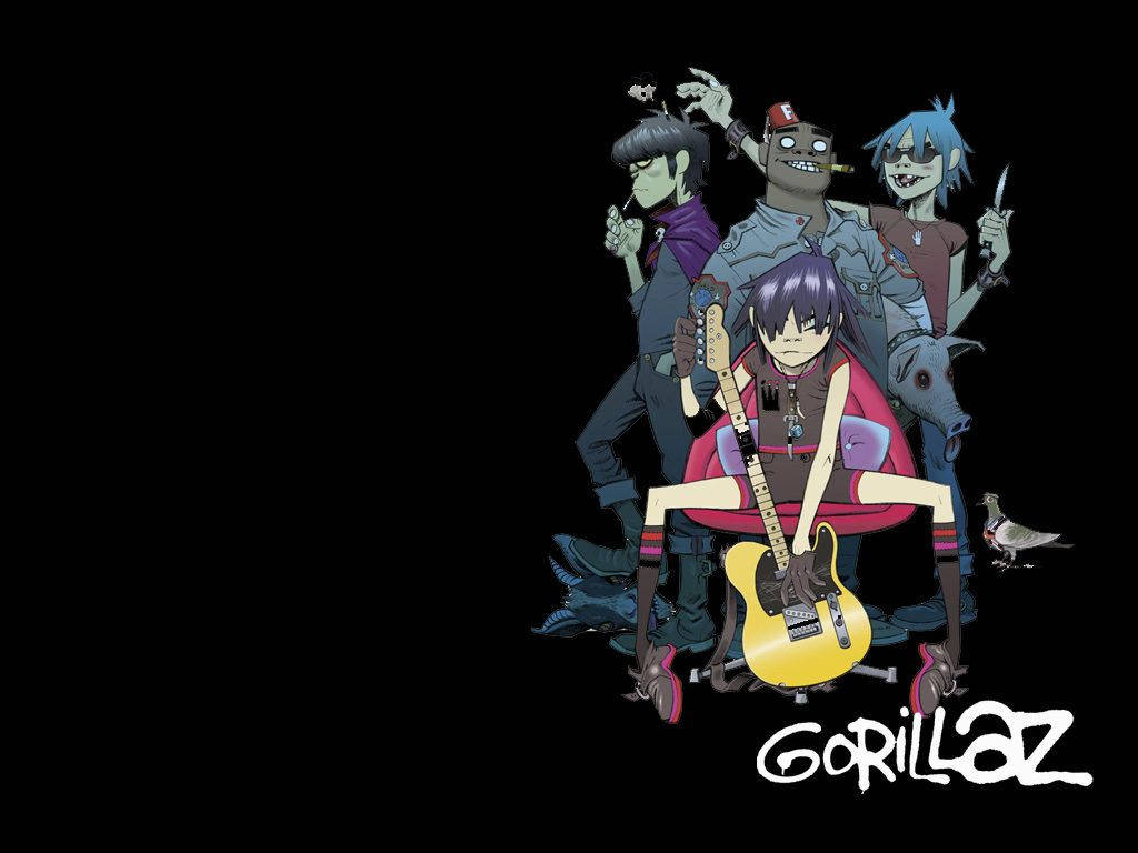 Come And Join The Gorillaz Tribe! Wallpaper