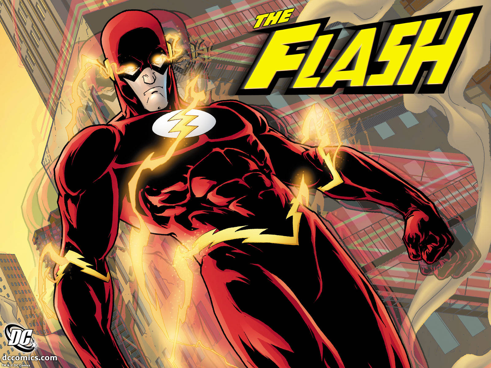Comic Art The Flash 4k Wallpaper