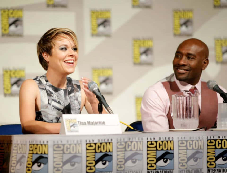 Comic Con Panel Discussionwith Celebrities Wallpaper