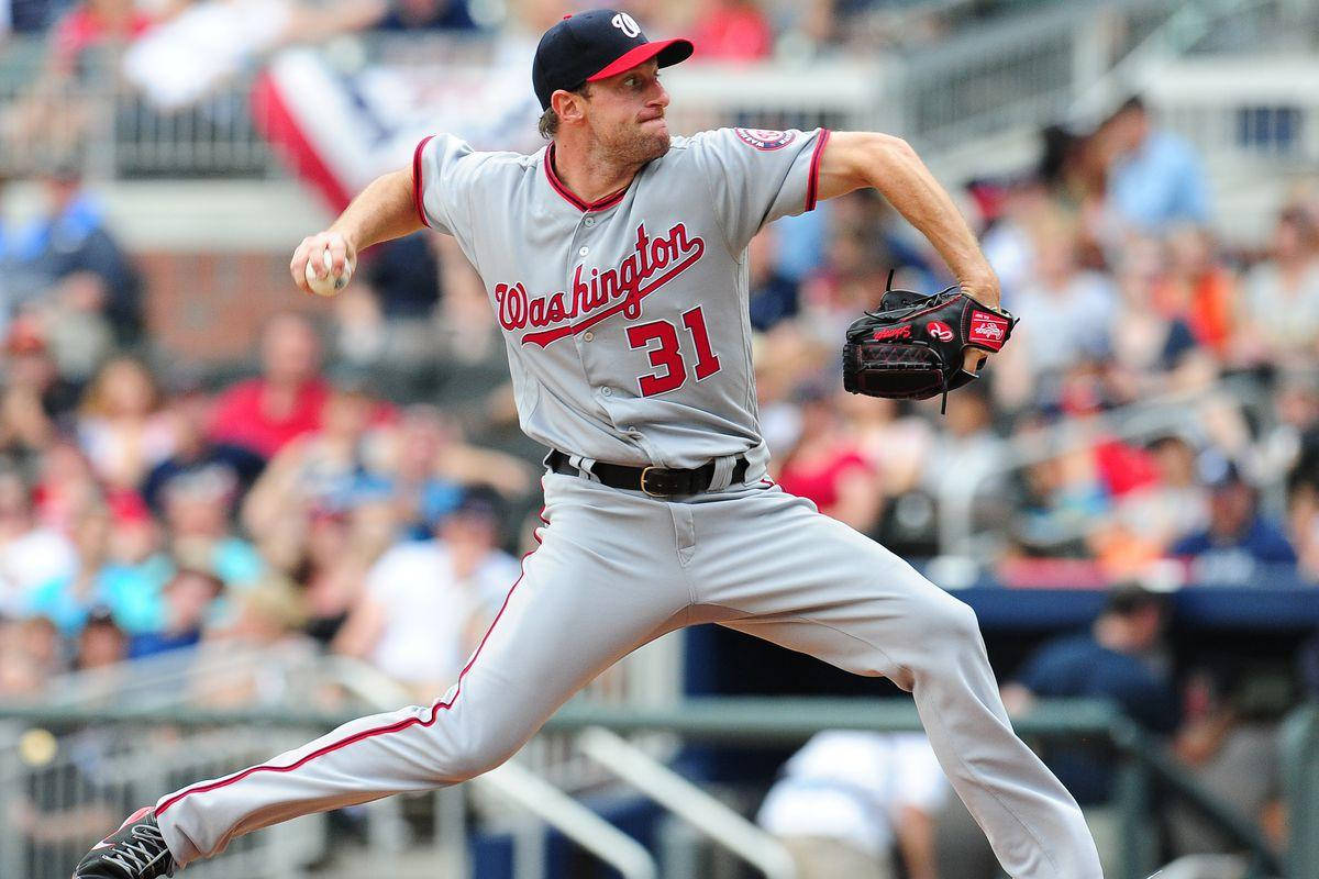 Competitive Max Scherzer Wallpaper