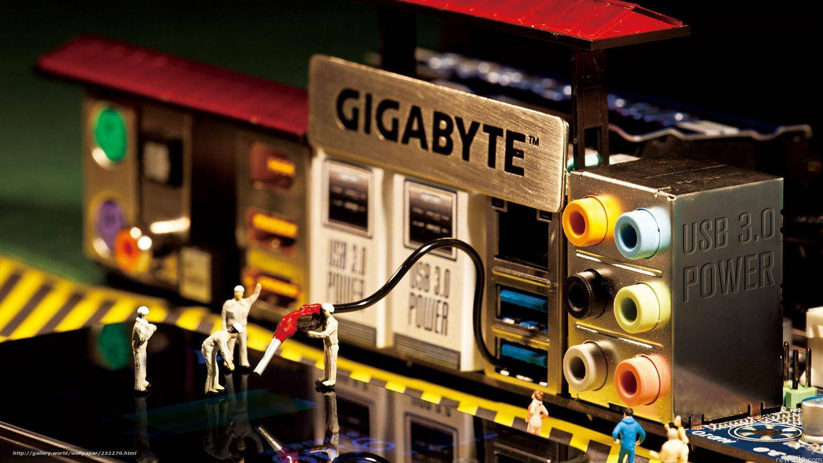 Computer Motherboard Gigabyte Wallpaper