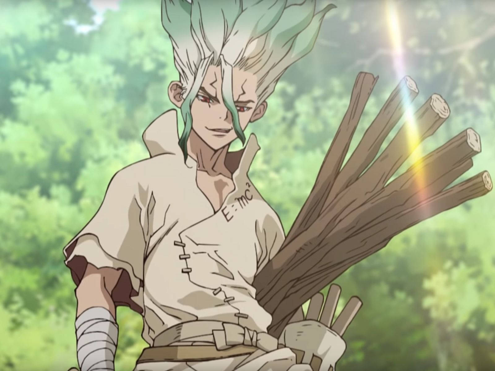 Confident Dr Stone Senku Wallpaper