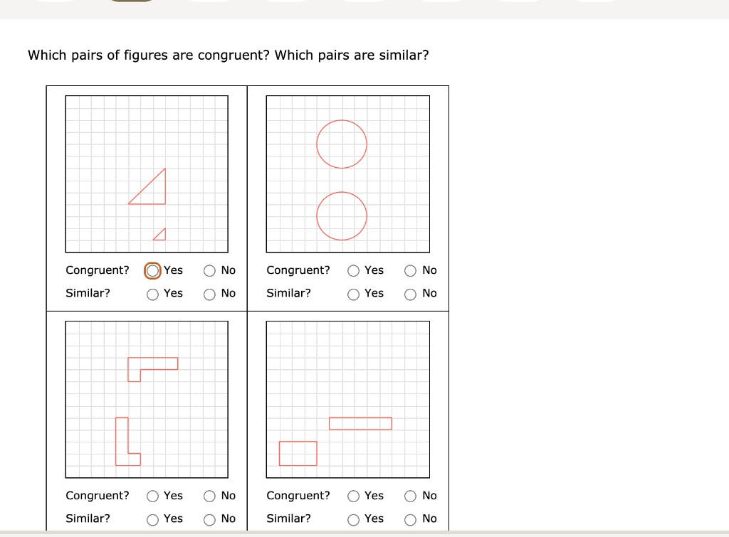 Congruent Shapes Pairs Wallpaper