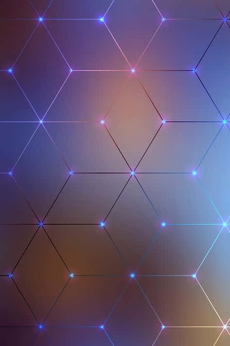 Connected 3d Cubes Wallpaper