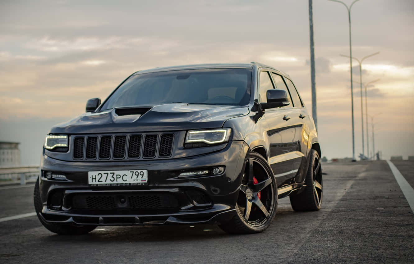 Conquer Any Terrain With The Jeep Trackhawk Wallpaper