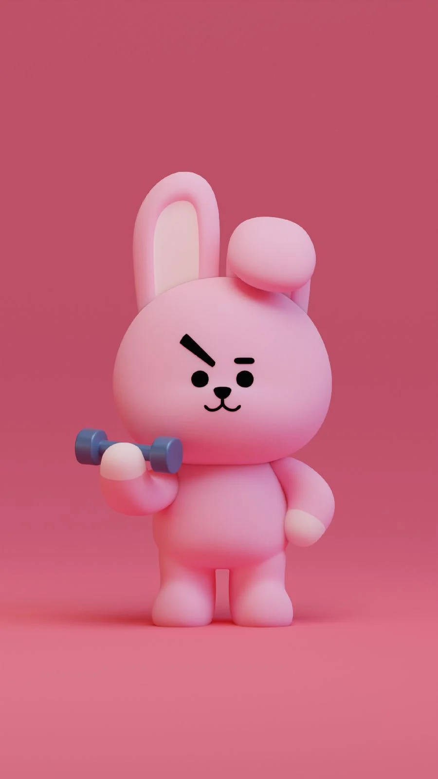 Cooky Bt21 Statue Wallpaper