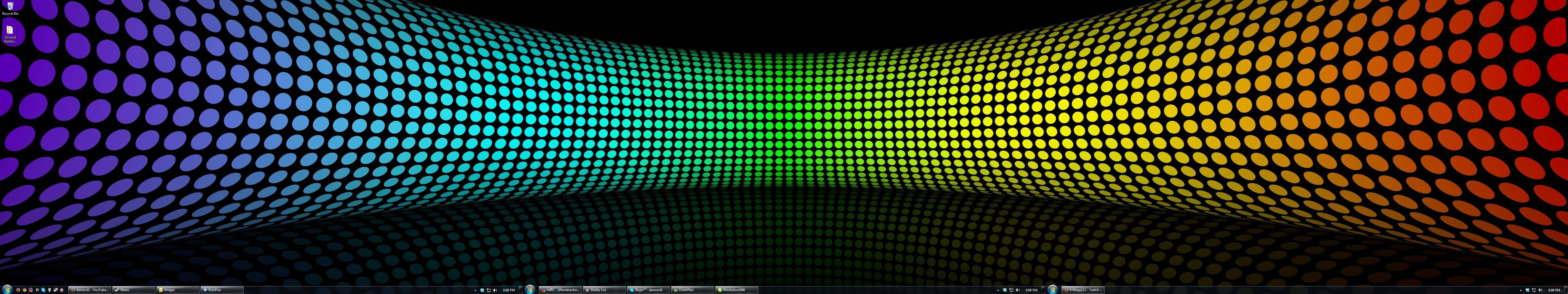 Cool Abstract Rainbow Tube Wallpaper