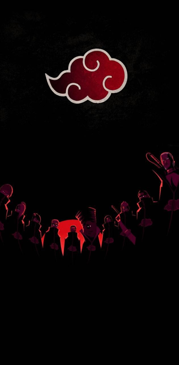 Cool Akatsuki Cloud Iphone Wallpaper