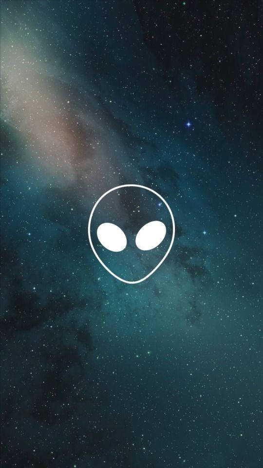 Cool Alien Outline Wallpaper