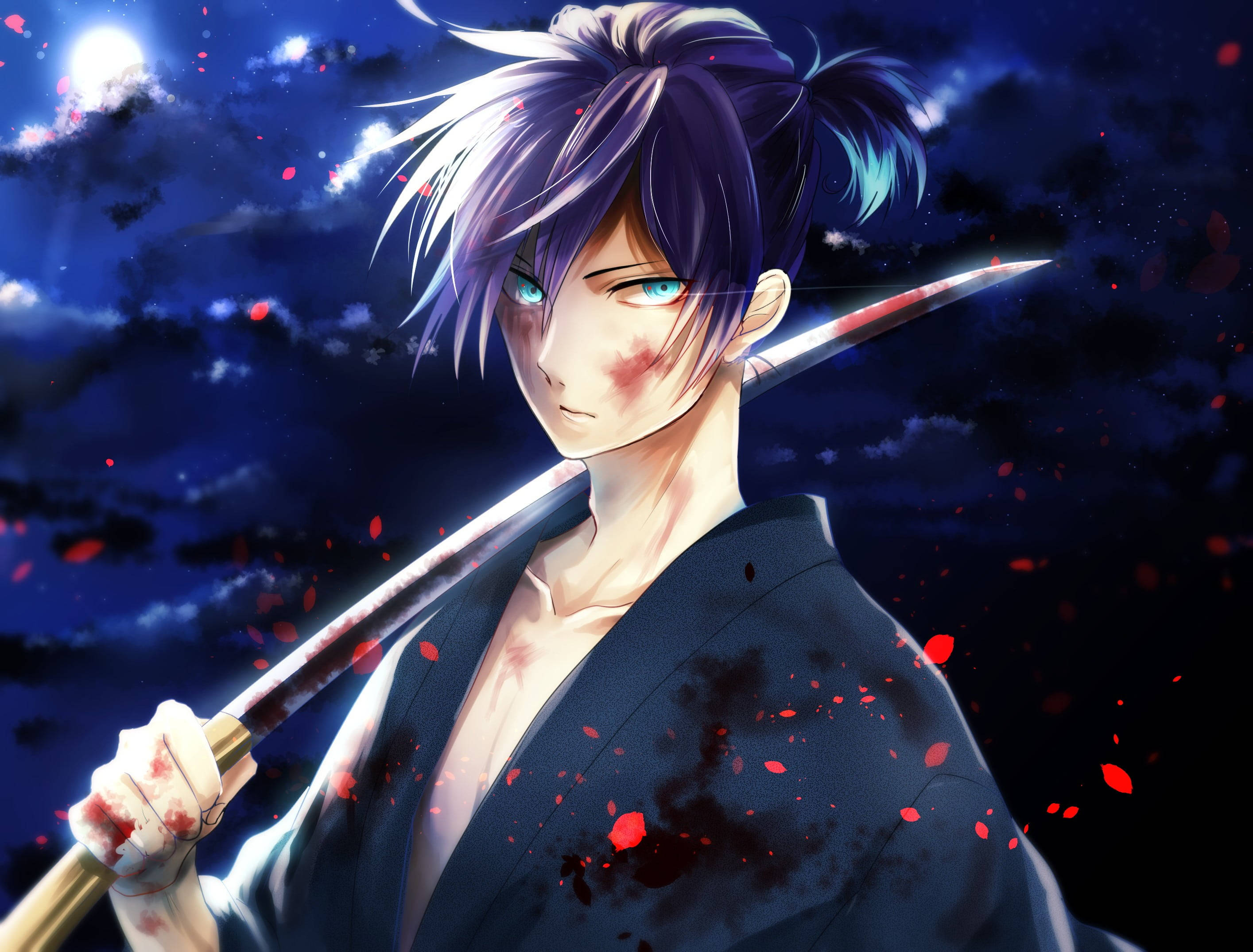 Cool Anime Boy Pfp Yato Noragami Wallpaper