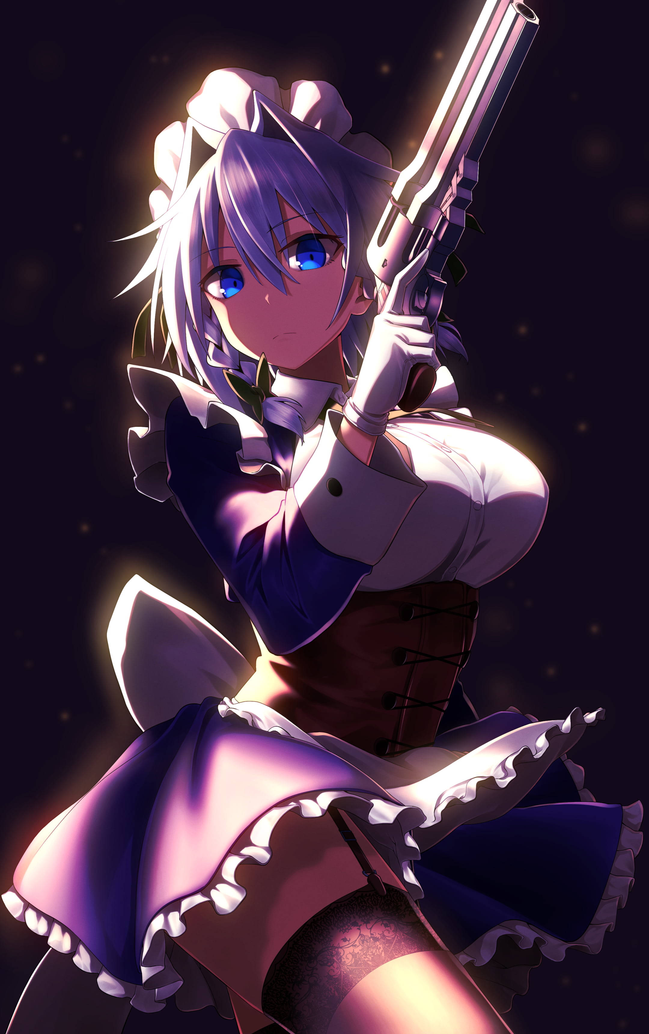 Cool Anime Girl Pfp Sakuya Izayoi Wallpaper