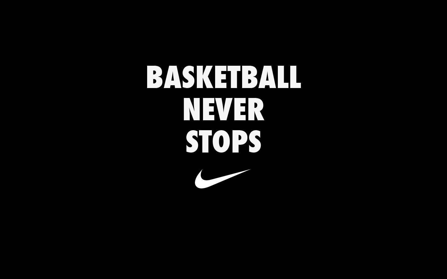 Cool Basketball Basketball Never Stops Wallpaper