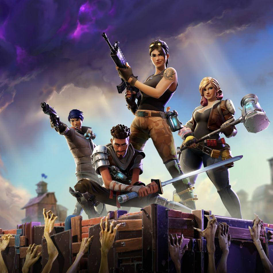 Cool Characters From The Fortnite Game Wallpaper