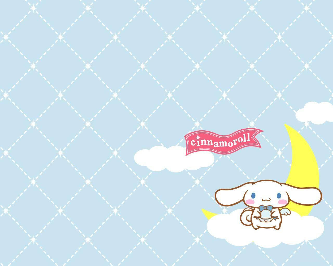 Cool Cinnamoroll Moon Wallpaper