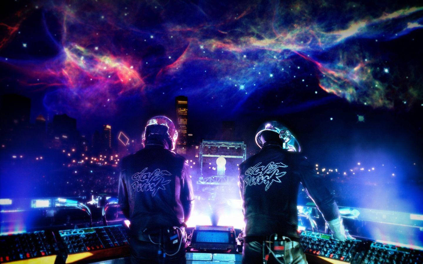 Cool Daft Punk Duo Wallpaper