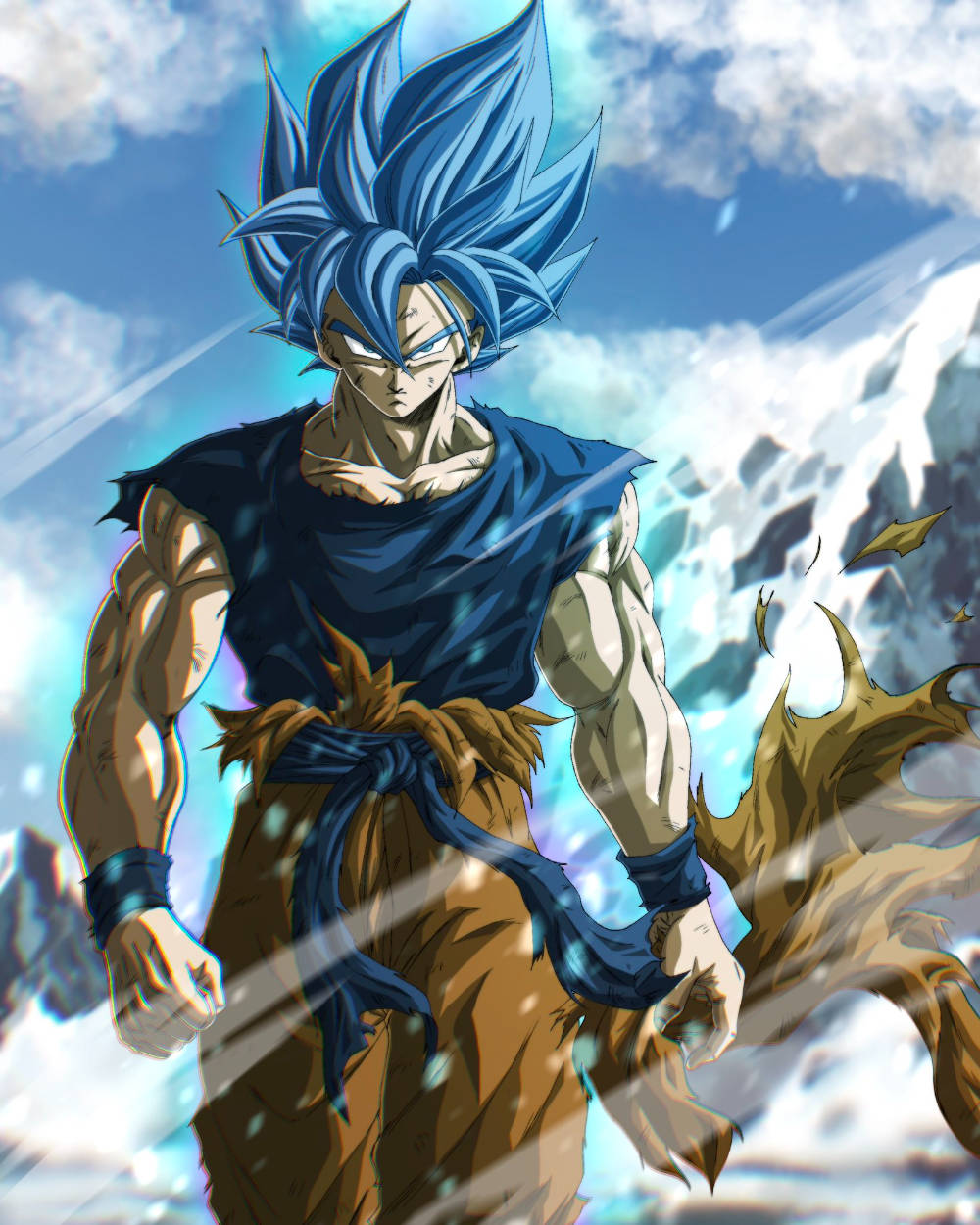 Cool Dragon Ball Z Goku Ultra Instinct Wallpaper