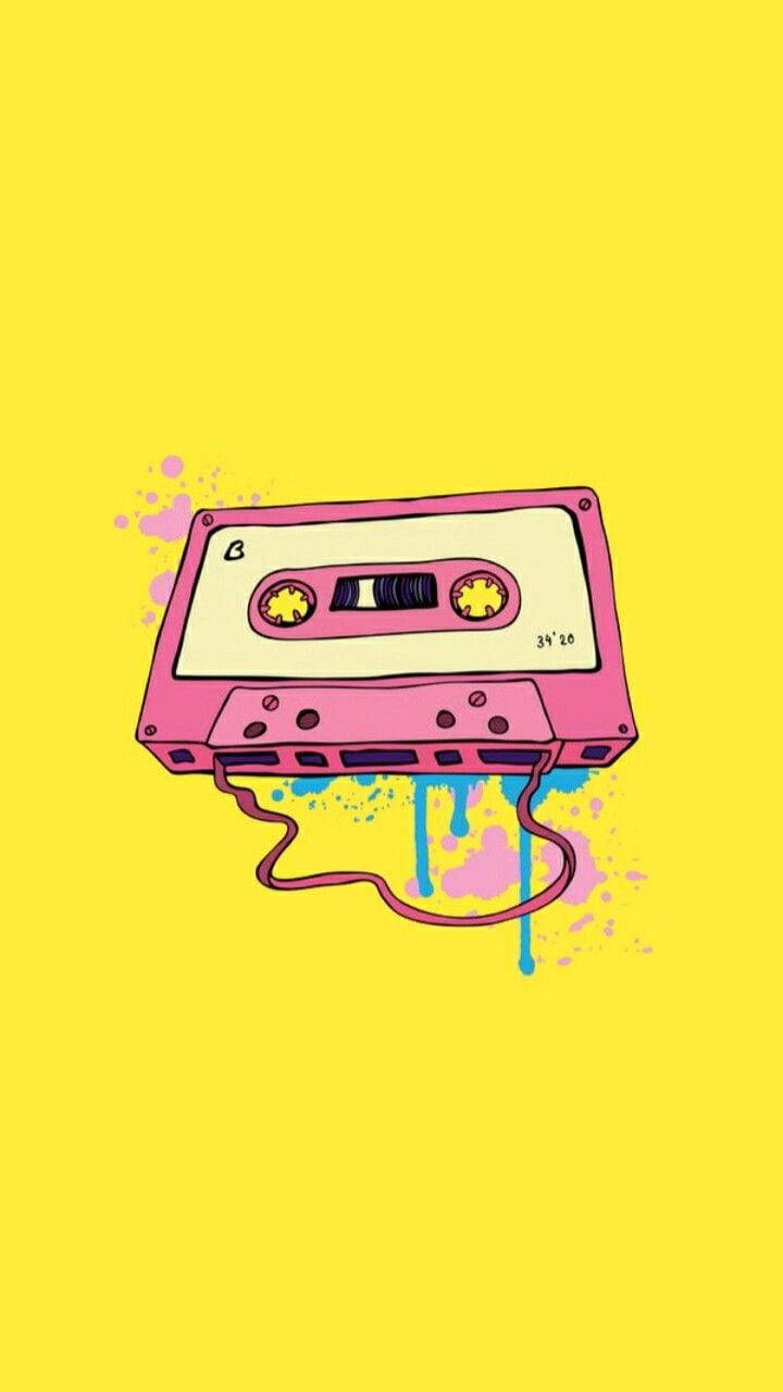 Cool For Girls Cassette Wallpaper