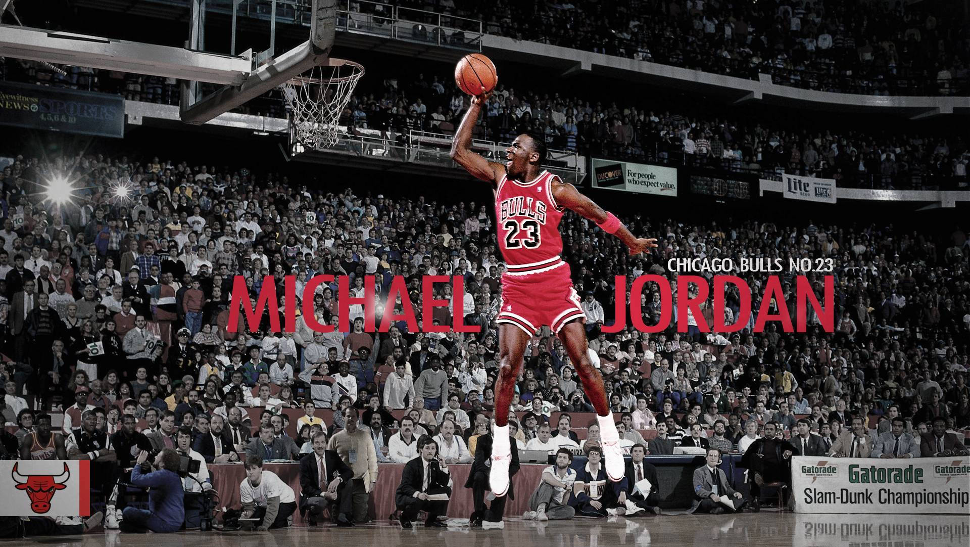 Cool Jordan In Slam Dunk Championship Wallpaper