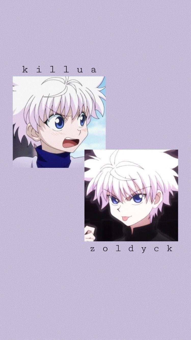 Cool Killua Ready To Strike! Wallpaper