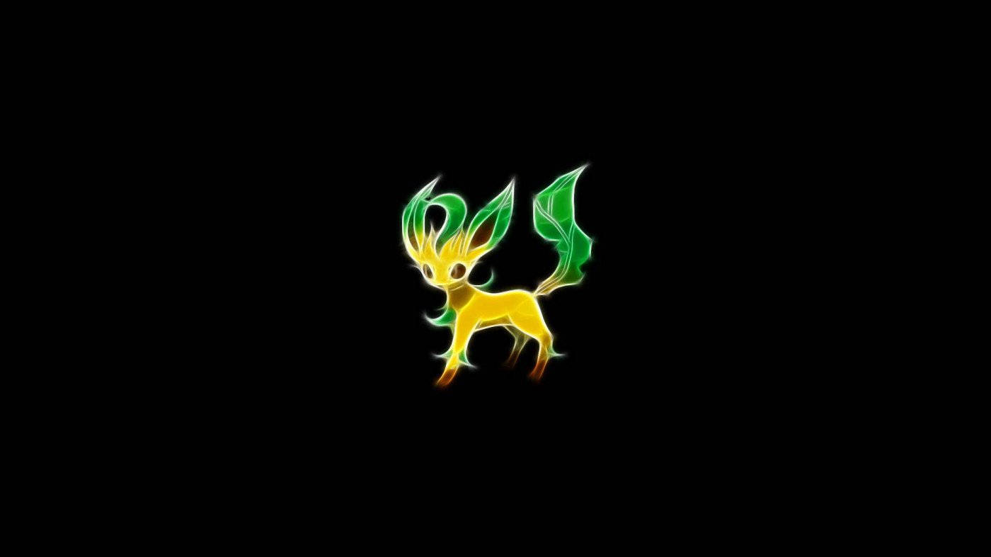 Cool Leafeon Screen Photo Wallpaper