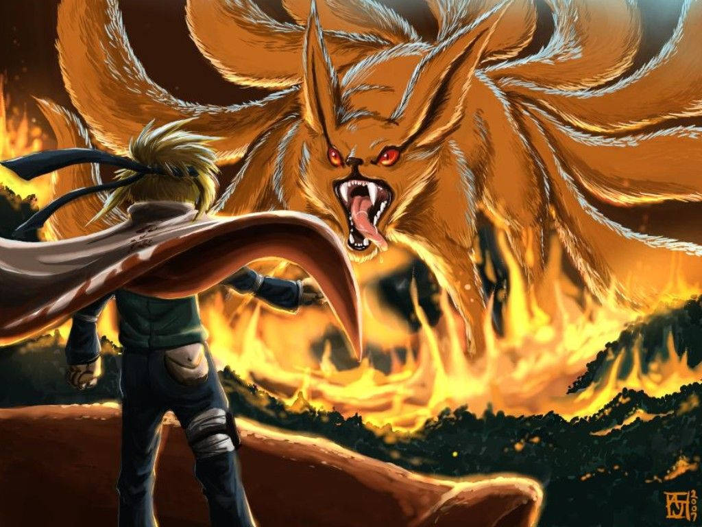 Cool Naruto And Kurama Wallpaper