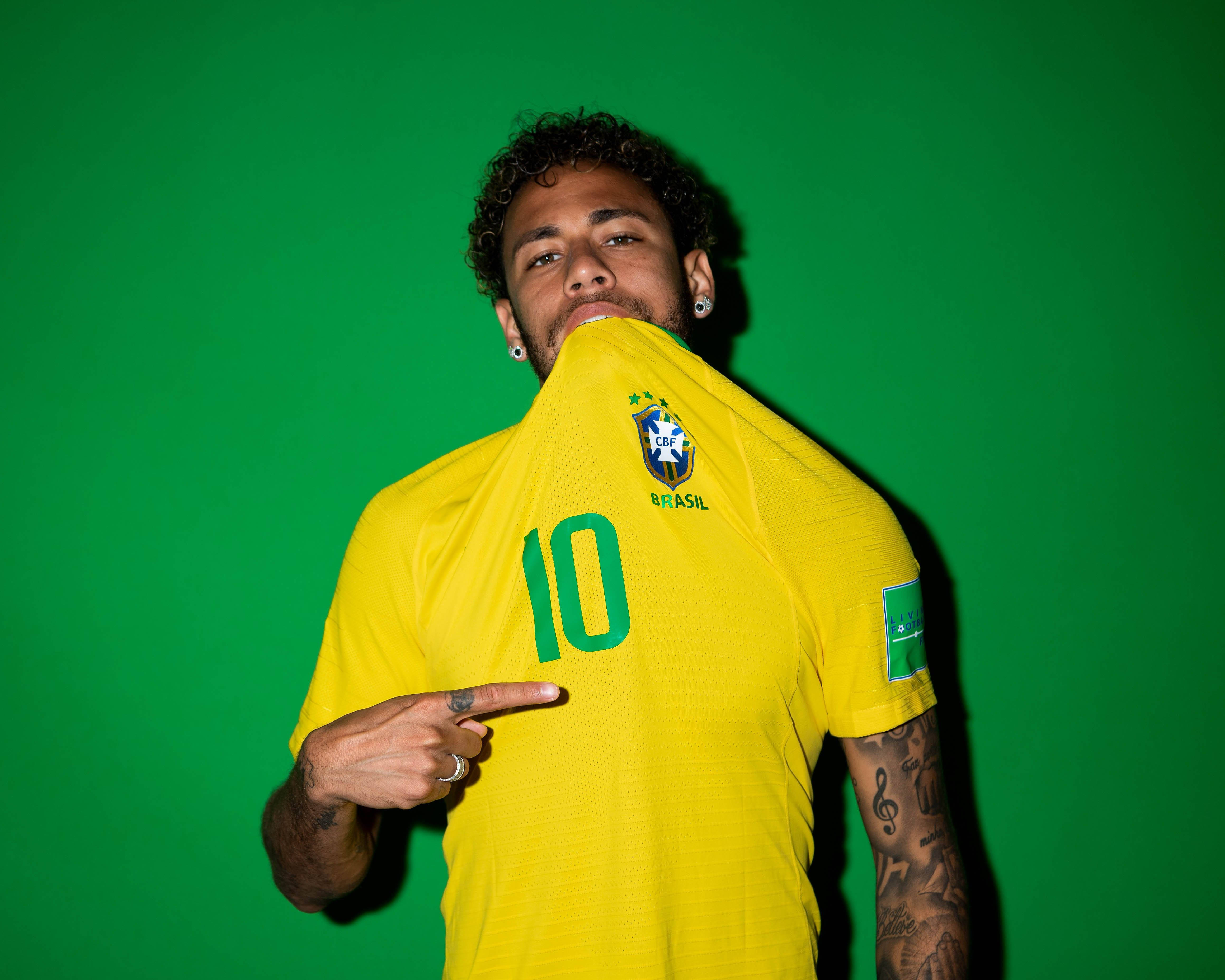 Cool Neymar Jr World Cup 2018 Wallpaper