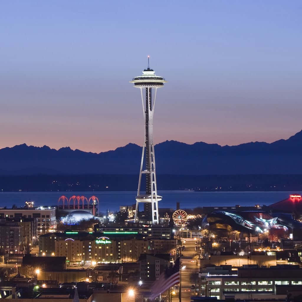 Cool Seattle Center In Washington Wallpaper