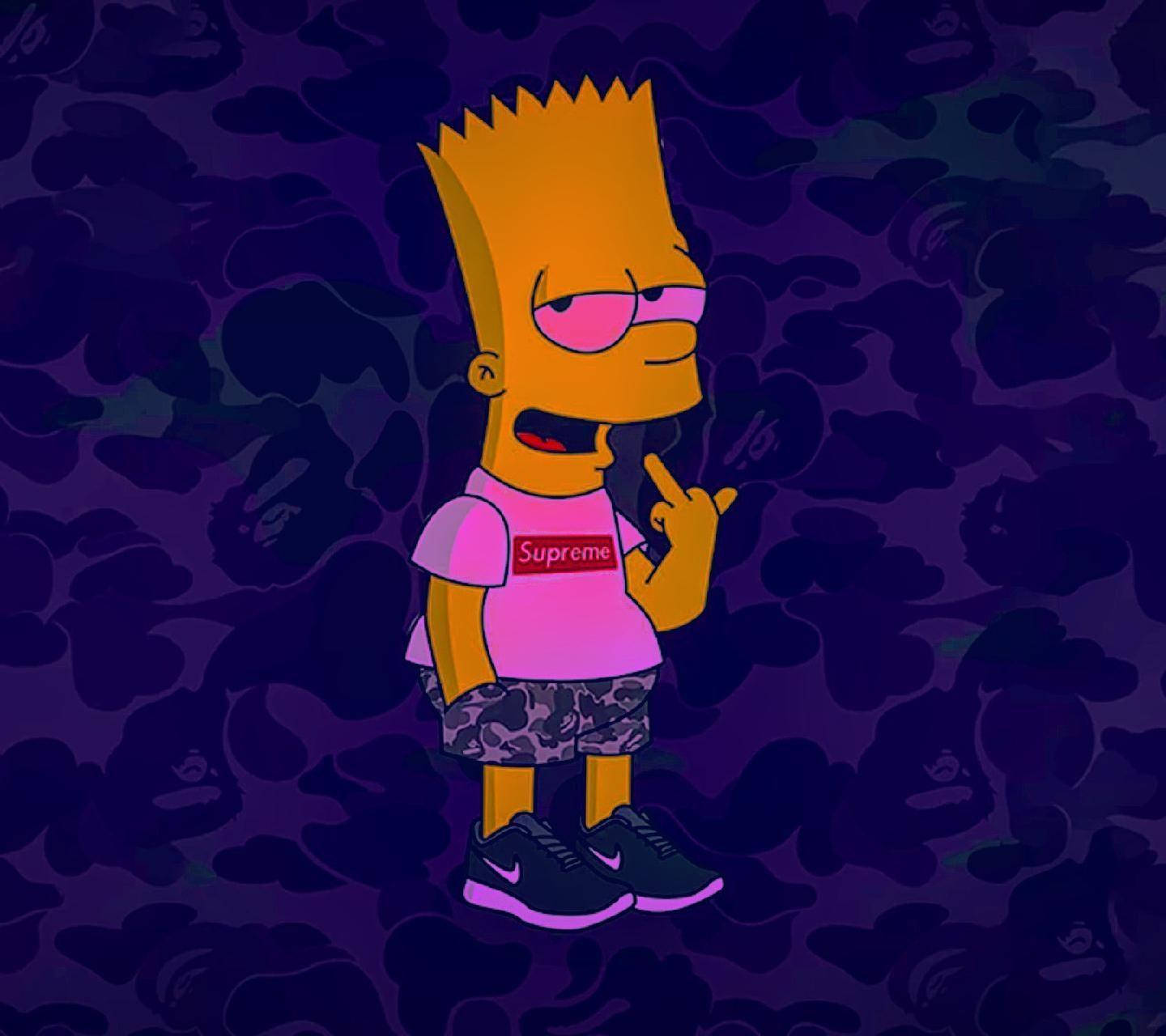 Cool Simpsons High Wallpaper