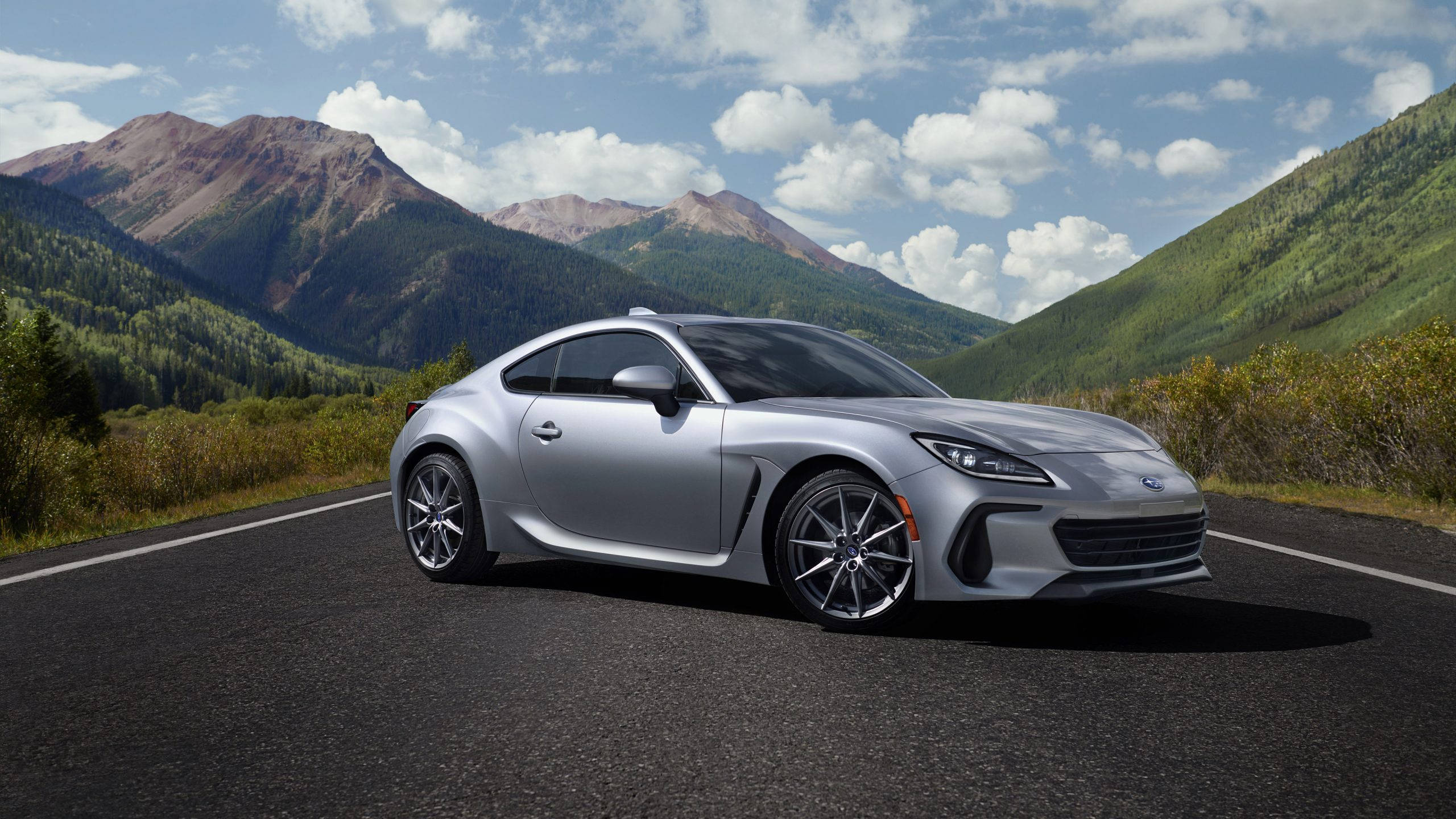 Cool Sports Car - Subaru Brz In Action Wallpaper