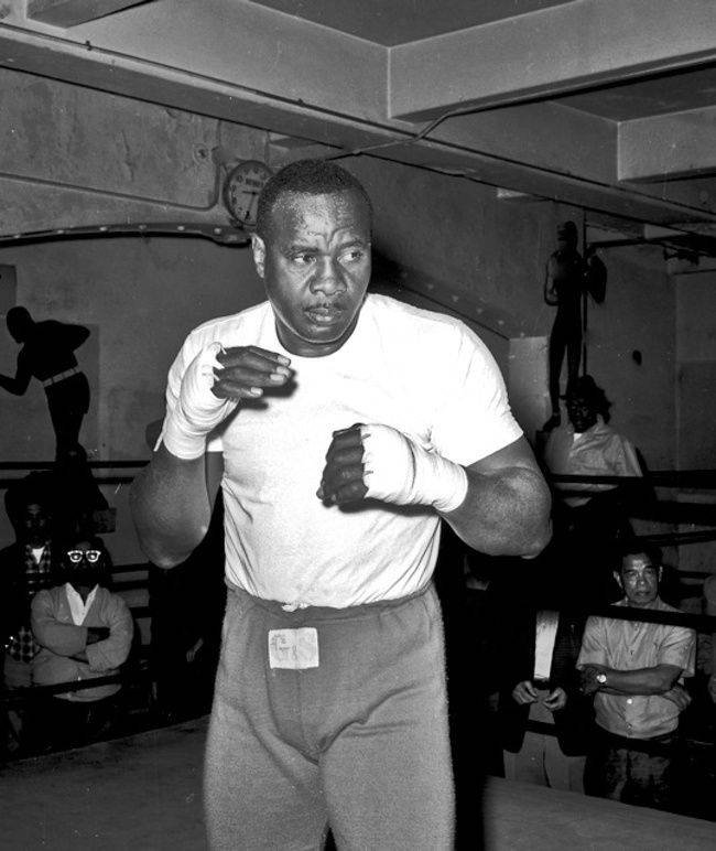 Cool Training Sonny Liston Wallpaper