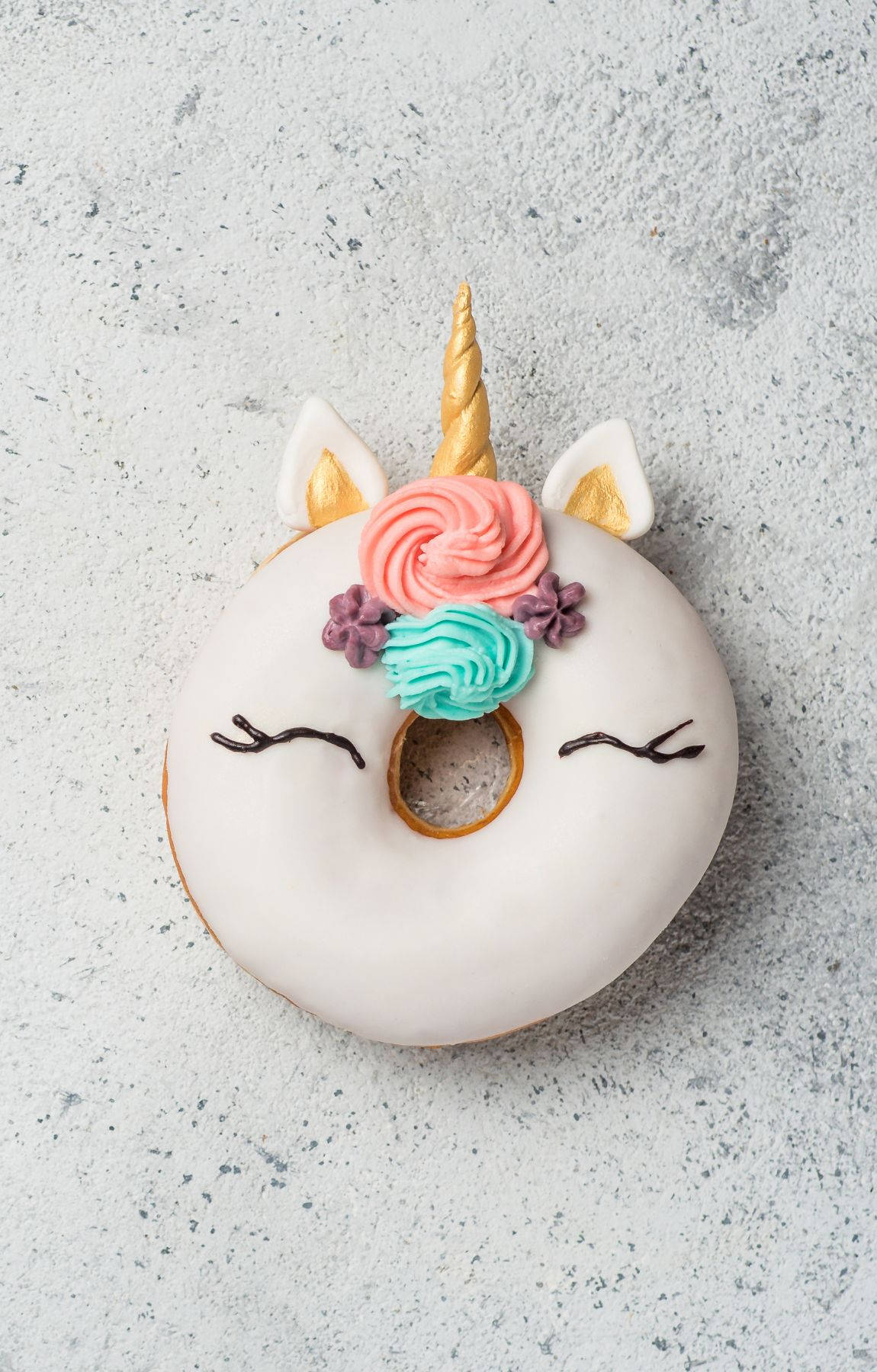 Cool Unicorn Donut Wallpaper