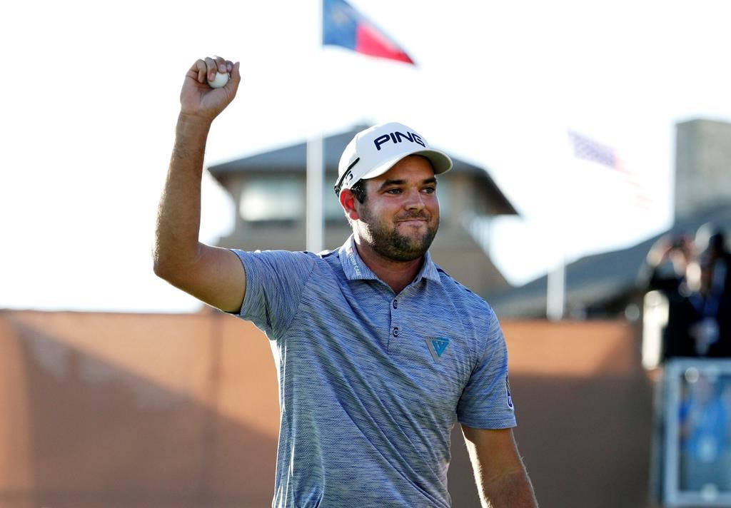 Corey Conners Holding A Golf Ball Wallpaper