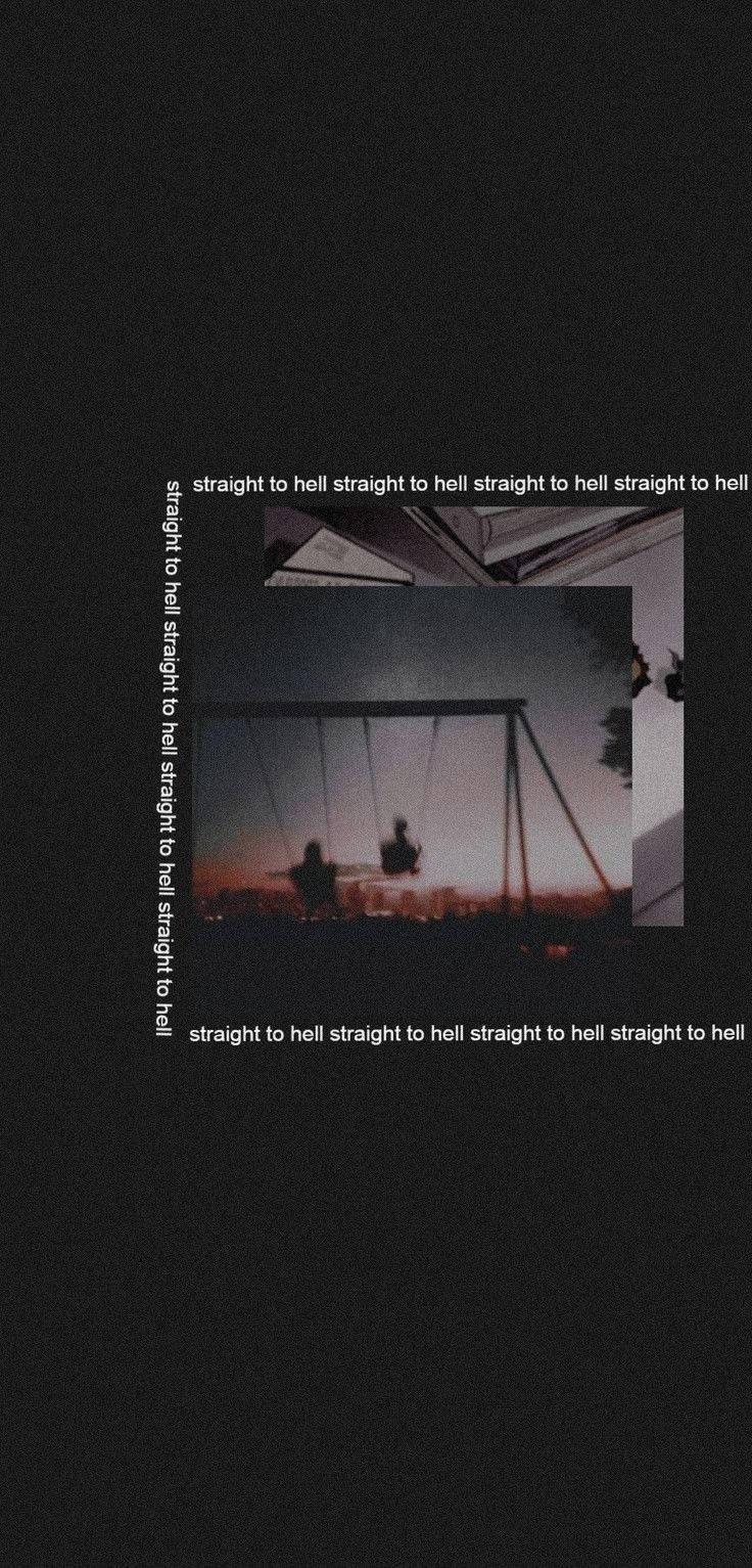 Couple Silhouette Aesthetic Grunge Iphone Wallpaper