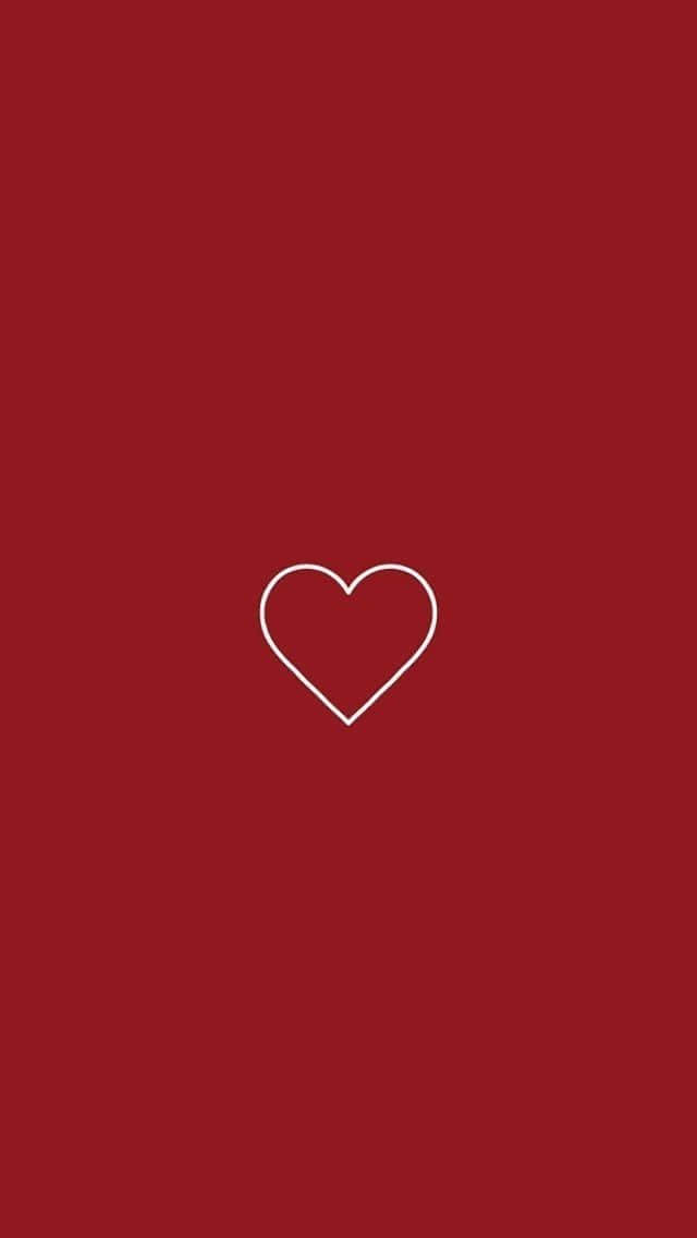 Cozy, Soft Red Aesthetic Wallpaper