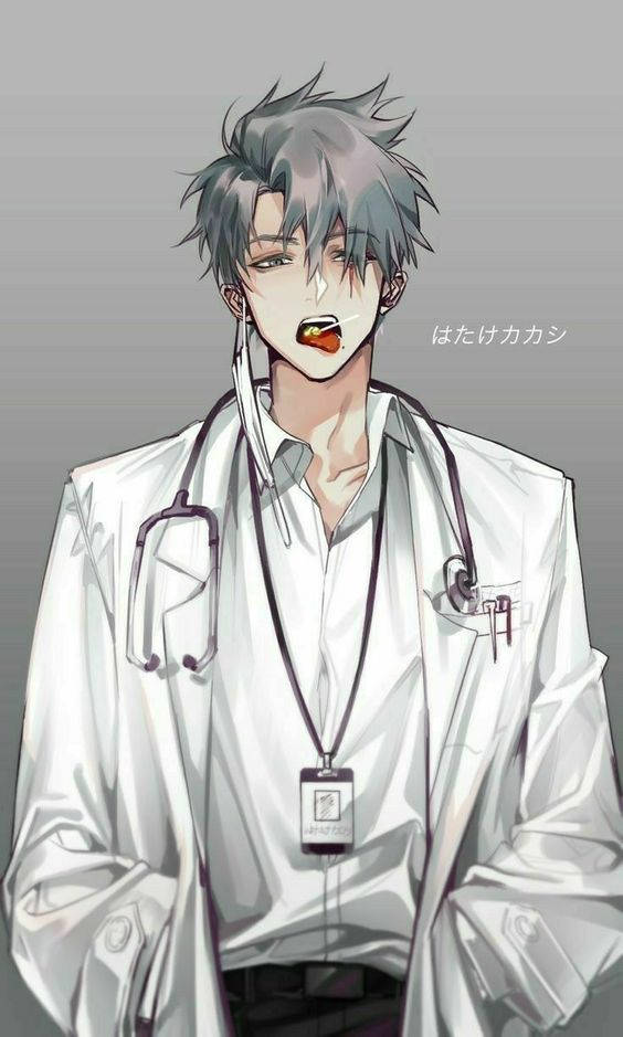 Crazy Anime Boy Handsome Doctor Wallpaper