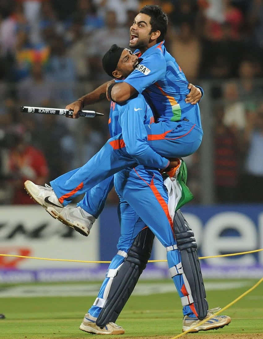 Cricket Victory Celebration Wallpaper