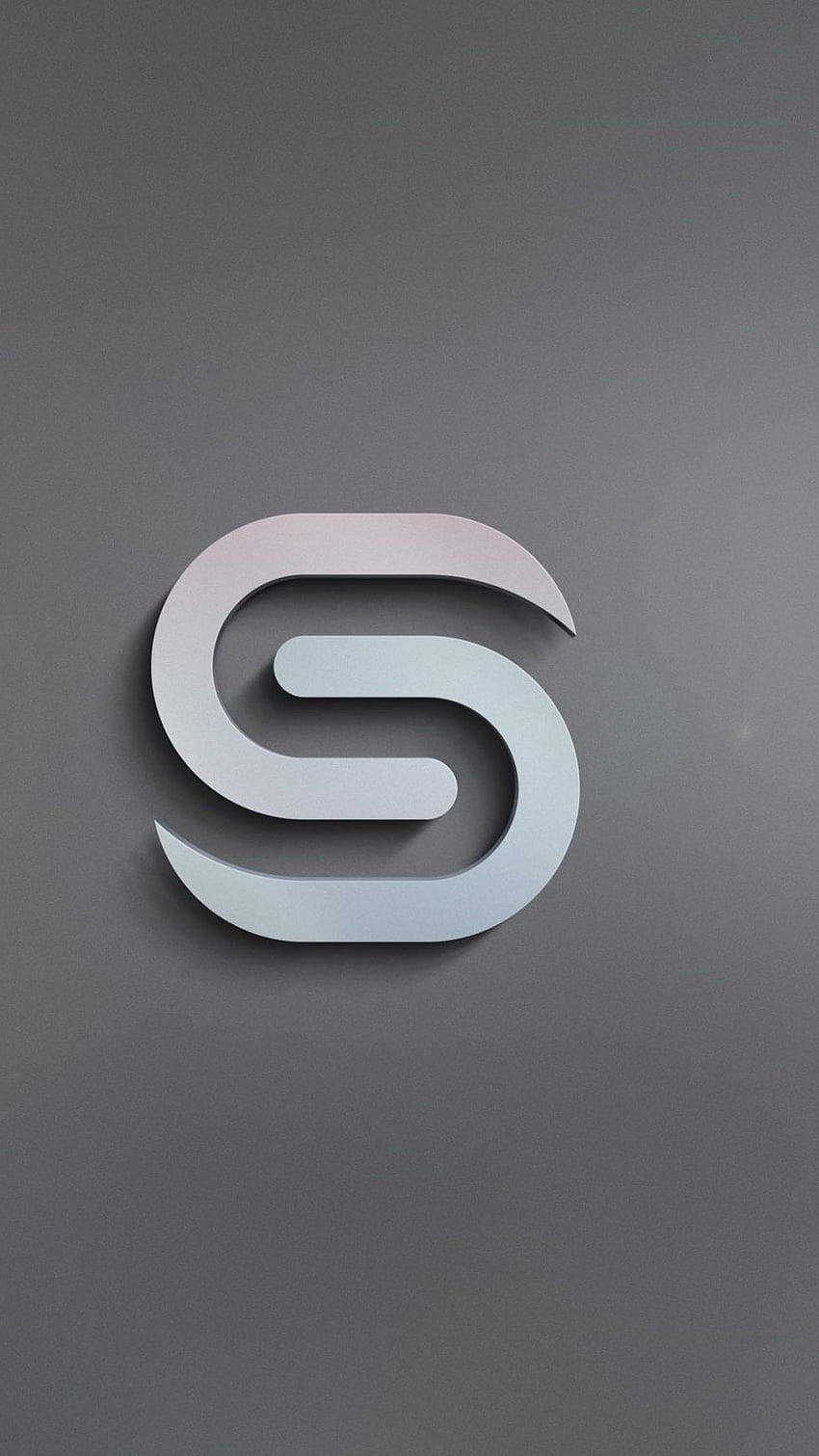 Criss-crossed S Logo Wallpaper